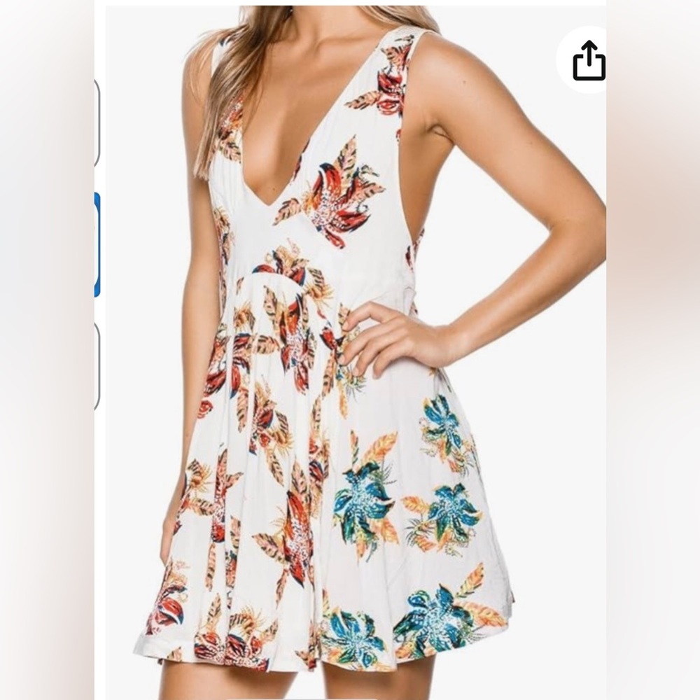 Free People Multicolor Floral Mini Dress - Picture 7 of 13